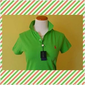 NWT Ralph Lauren Skinny Fit Polo Shirt